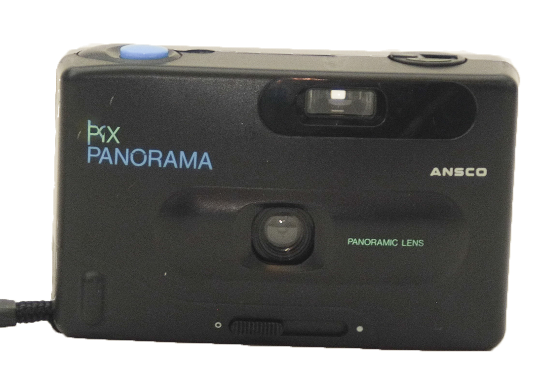 ANSCO PIX PANORAMIC 35MM POINT AND SHOOT FILM CAMERA