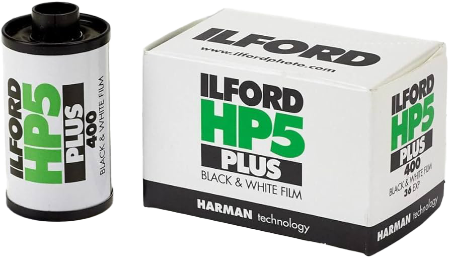 Ilford HP5 Plus Black and White Film ISO 400, (35mm, 36 Exposures, Singles)