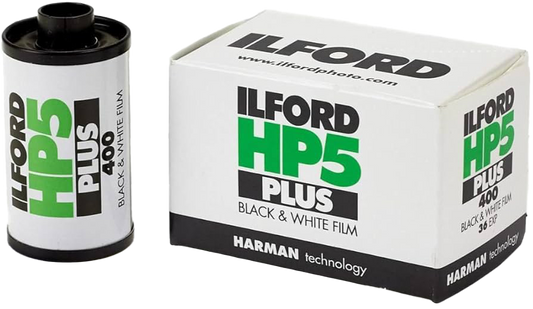 Ilford HP5 Plus Black and White Film ISO 400, (35mm, 36 Exposures, Singles)